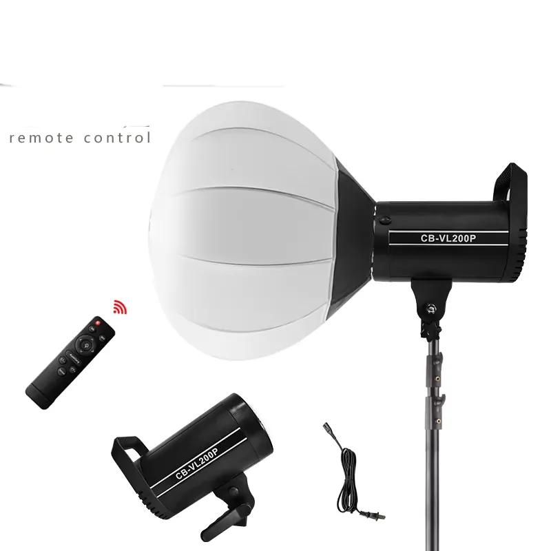 Photography Lighting Learning - Przenośna lampa fotograficzna 200W do użytku