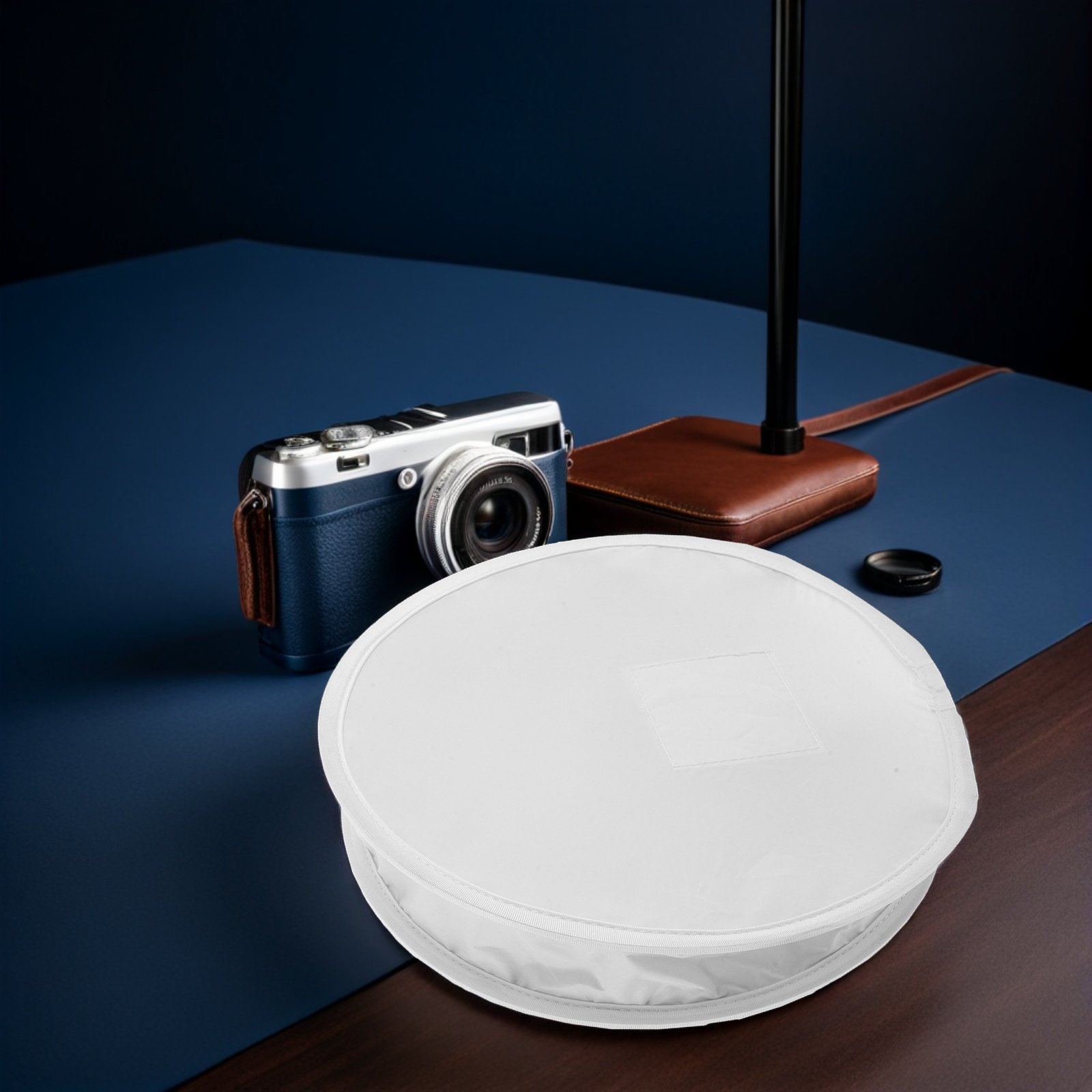 Photography Lighting Modifiers - Trójkolorowy, przenośny, okrągły difuzor do lampy