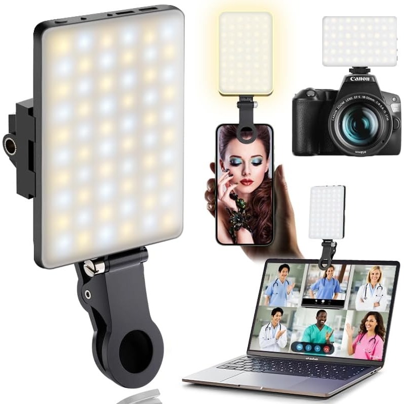 Photography Lighting Continuous - Przenośna lampa LED do selfie z