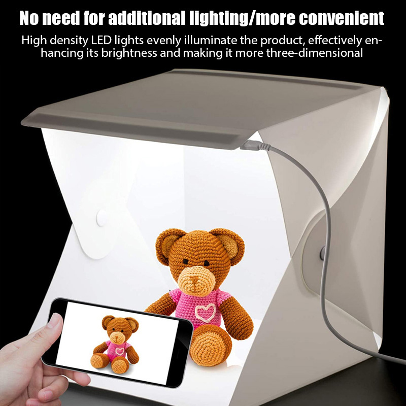 Photography Lighting Kits - Lightbox Mini Studio Fotograficzne 23*22*24cm, Skrzynka