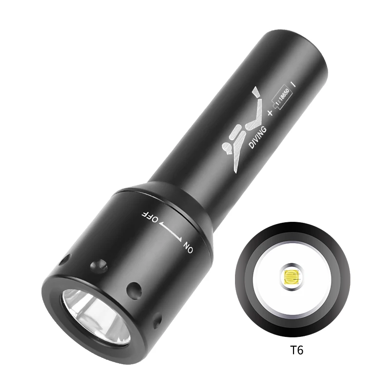 Lighting In Photography - Nowa latarka nurkowa LED T6, dalekiego
