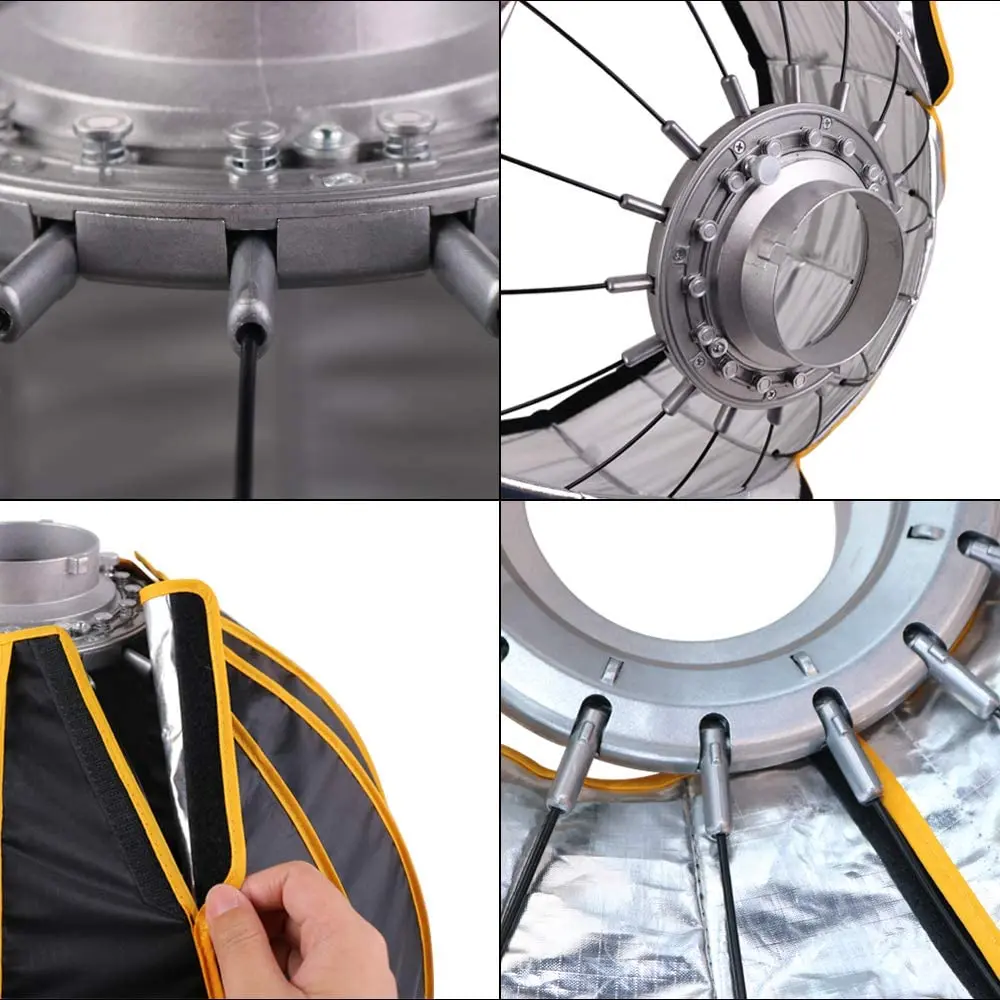 Parabolic Umbrella Deep - Softbox fotograficzny LED 35 cali/90 cm,