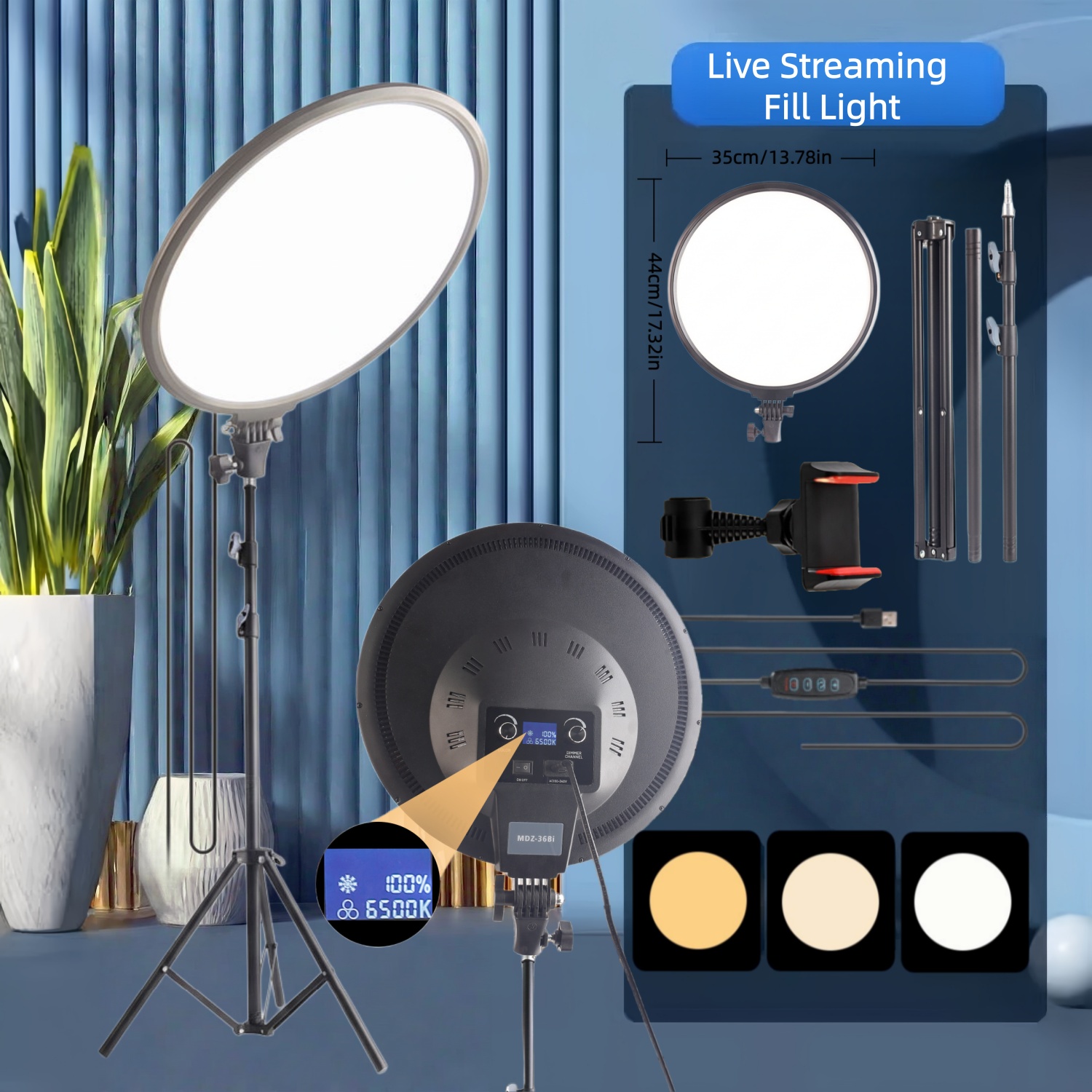 14-calowe, bezcieniowe, pełnoe – Photography Lighting Studio recenzja i cena