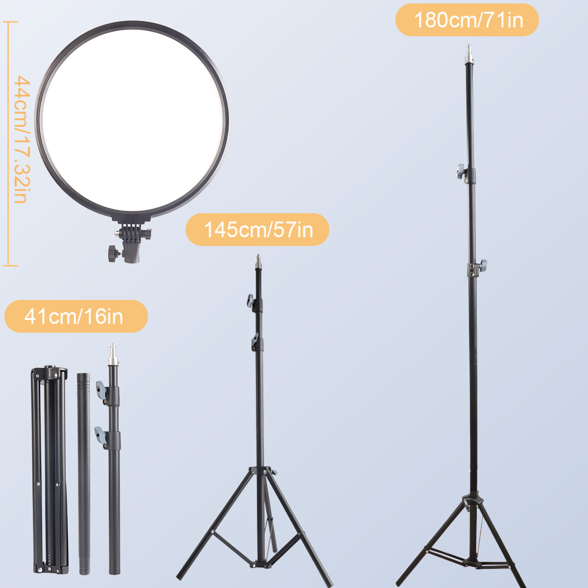 14-calowe, bezcieniowe, pełnoe – Photography Lighting Studio recenzja i cena