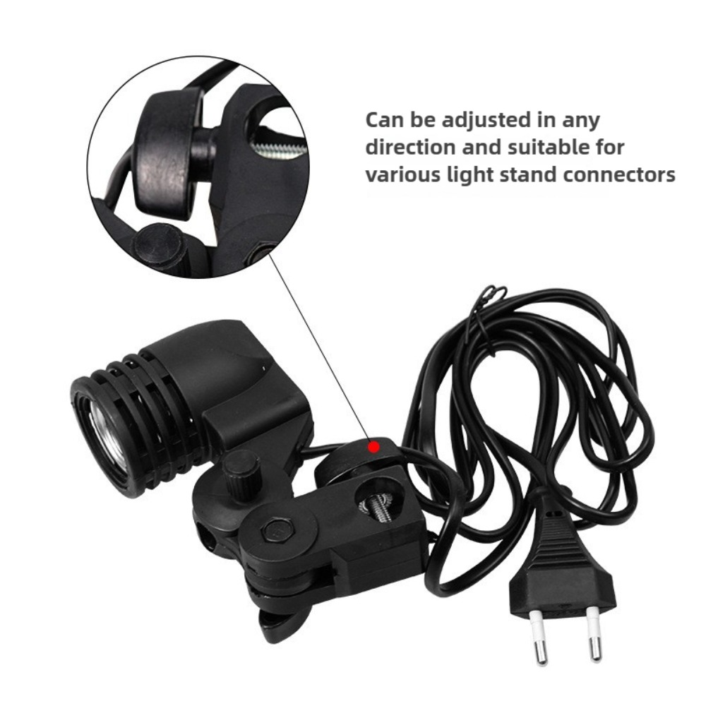 Stojak na żarówki 2M, gniazdo  – Photography Lighting Studio recenzja i cena