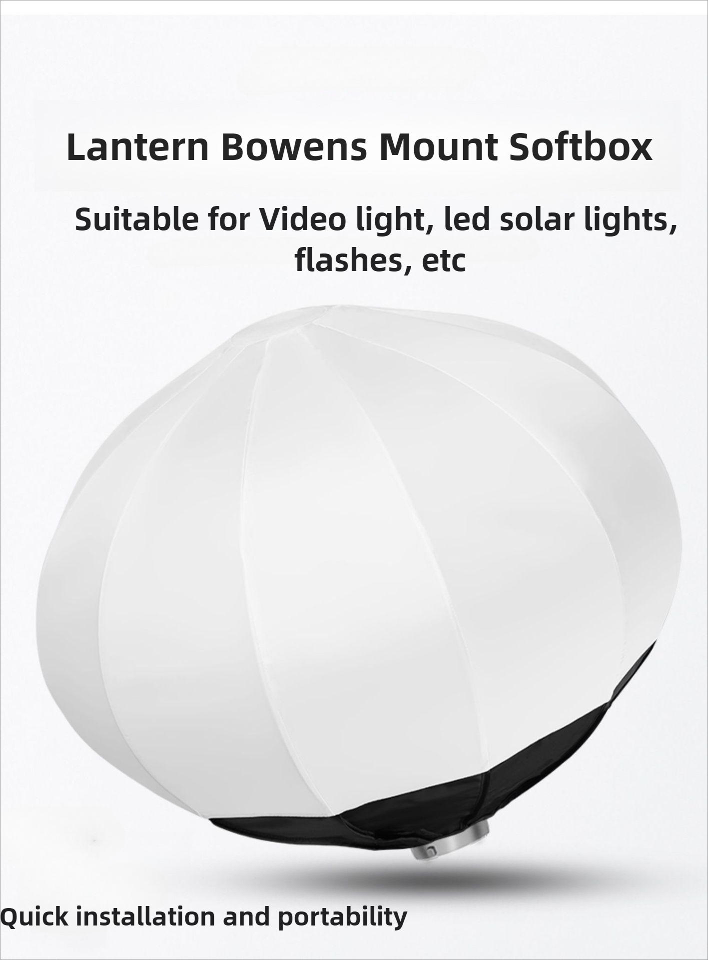 Softbox w kształcie globu o śr – Photography Lighting Modifiers recenzja i cena