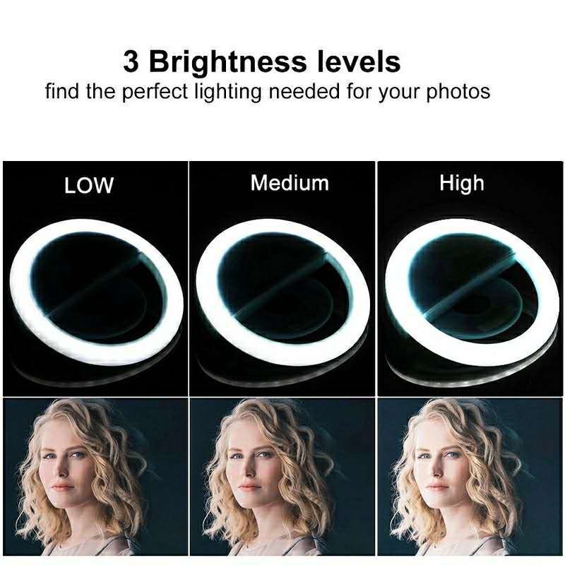 Lampa pierścieniowa LED Selfie – Photography Lighting Studio recenzja i cena