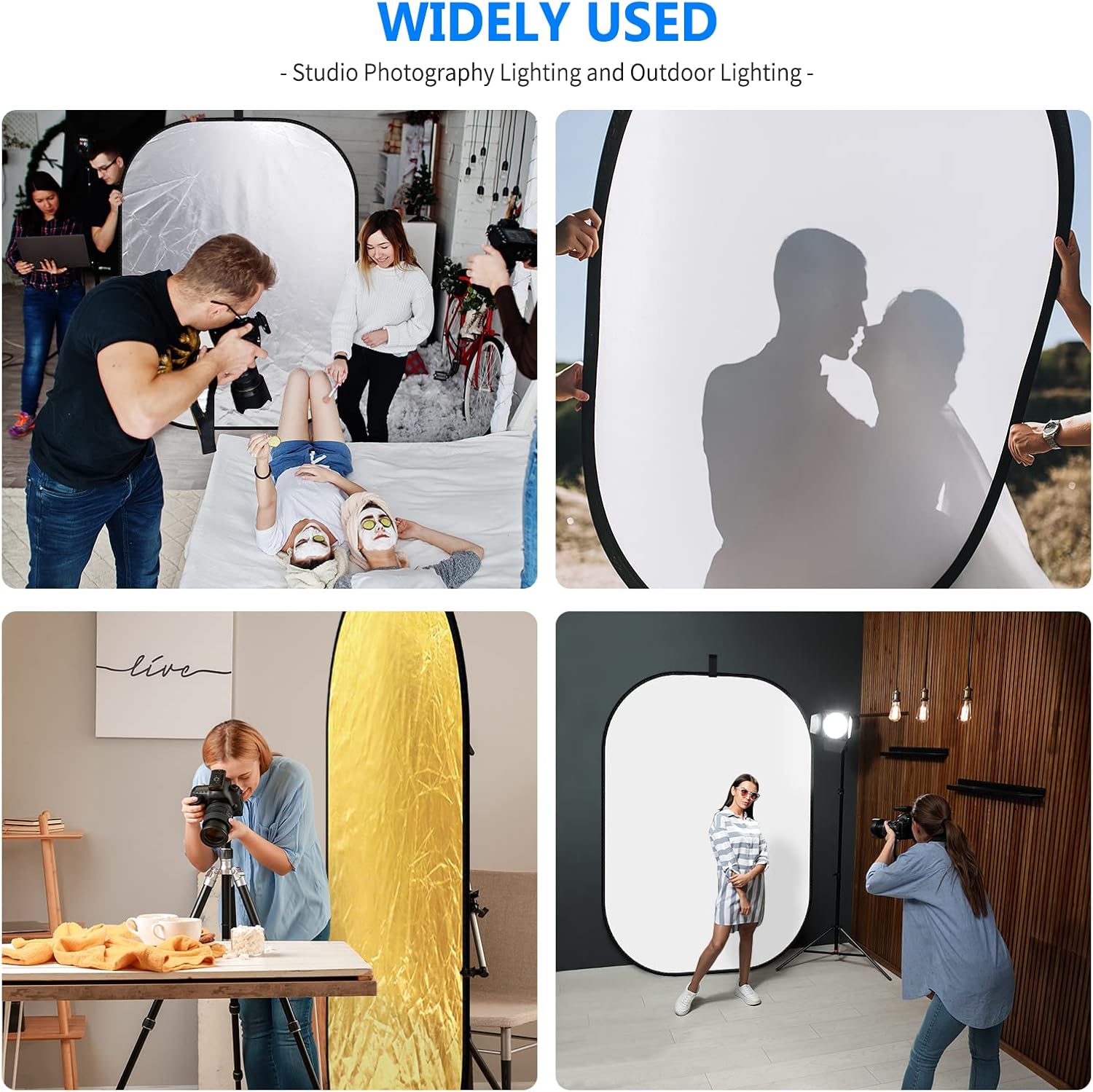 Odbłyśnik światła do fotografi – Reflector Disc Silver recenzja i cena