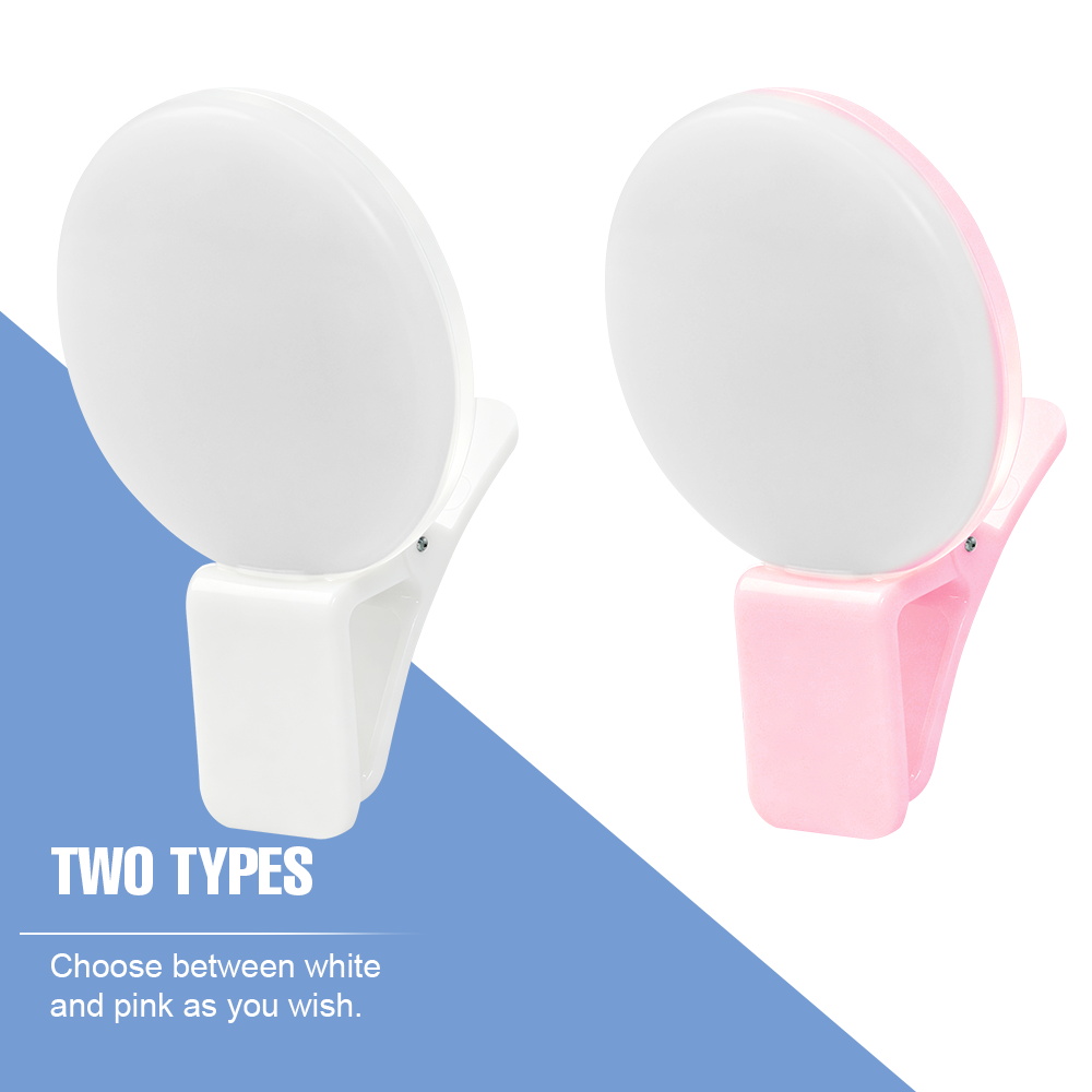 Klipsowa lampa LED do selfie,  – Photography Lighting Continuous recenzja i cena