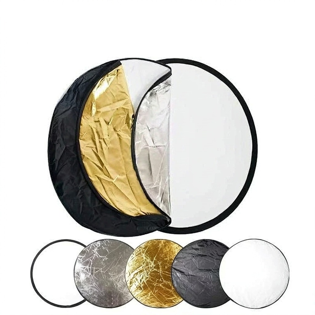 Składany reflektor 5 w 1, okrą – Reflector Disc Silver recenzja i cena