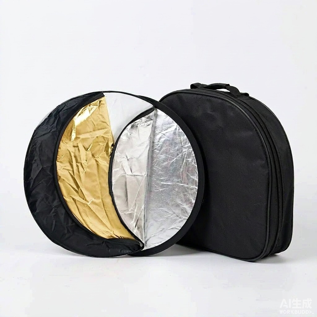 Składany reflektor 5 w 1, okrą – Reflector Disc Silver recenzja i cena