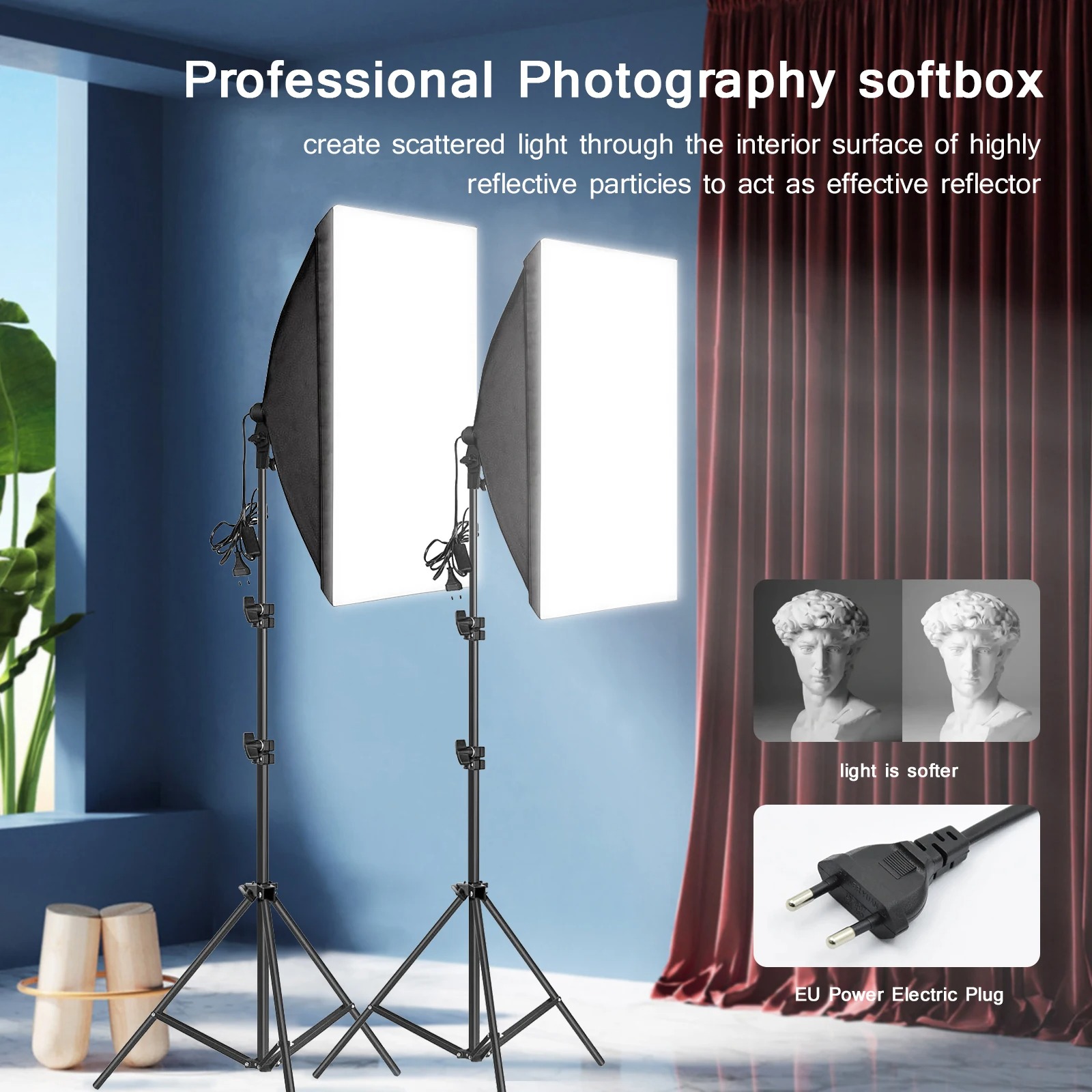 Profesjonalny softbox fotograf – Photography Lighting Kits recenzja i cena