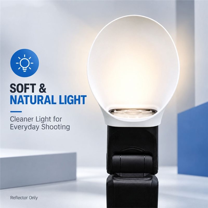 Reflektor Flash Bounce do Cano – Photography Lighting Modifiers recenzja i cena