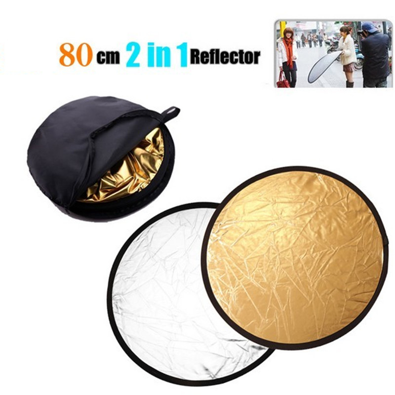32'/80cm 2w1 Złoto-Srebrny Ręc – Reflector Disc Silver recenzja i cena