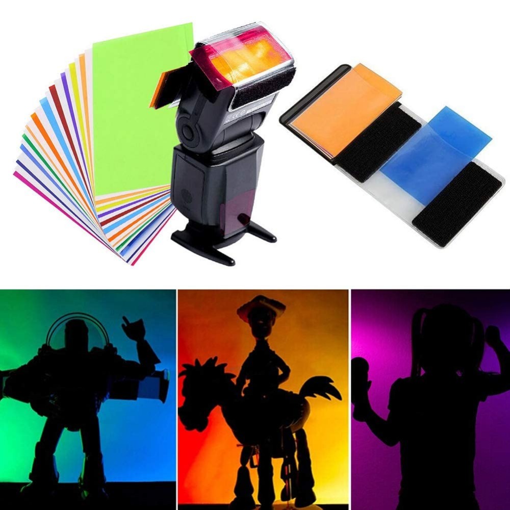 Zestaw 12 Kolorowych Żeli do L – Photography Lighting Kits recenzja i cena